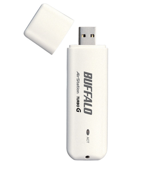 Buffalo Wireless-G 125 High-Speed Keychain USB 2.0 Adapter 125Мбит/с сетевая карта