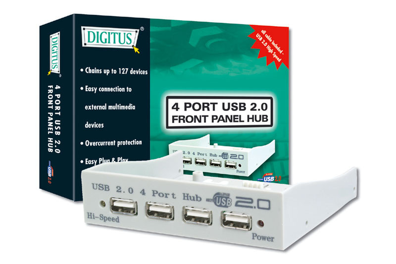 Digitus USB 2.0 Hub / 3,5