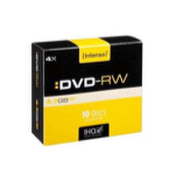 Intenso DVD-RW 4.7GB, 4x 4.7GB DVD-RW 10Stück(e)