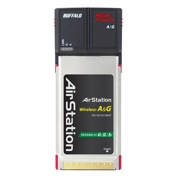 Buffalo Wireless-A&G MIMO Performance Notebook Adapter 54Mbit/s Netzwerkkarte