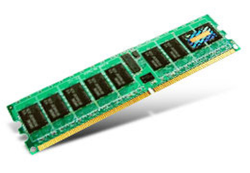 Transcend 1GB DDR2 PC3200 128Mx72 1ГБ DDR2 667МГц Error-correcting code (ECC) модуль памяти