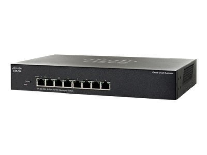 Cisco SF300-08 gemanaged L3 Grau