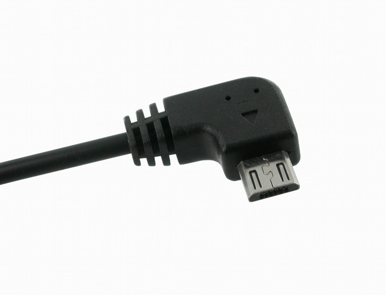 MLINE HMICROUSB3901 Micro USB Черный дата-кабель мобильных телефонов