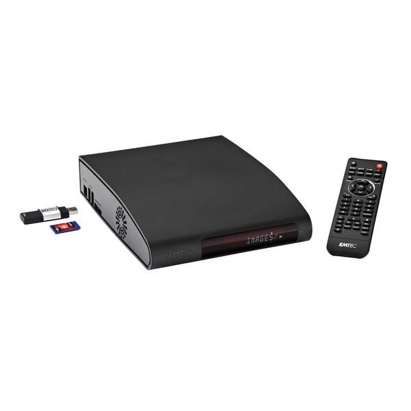 Emtec Movie Cube V120H 2TB Schwarz Digitaler Mediaplayer