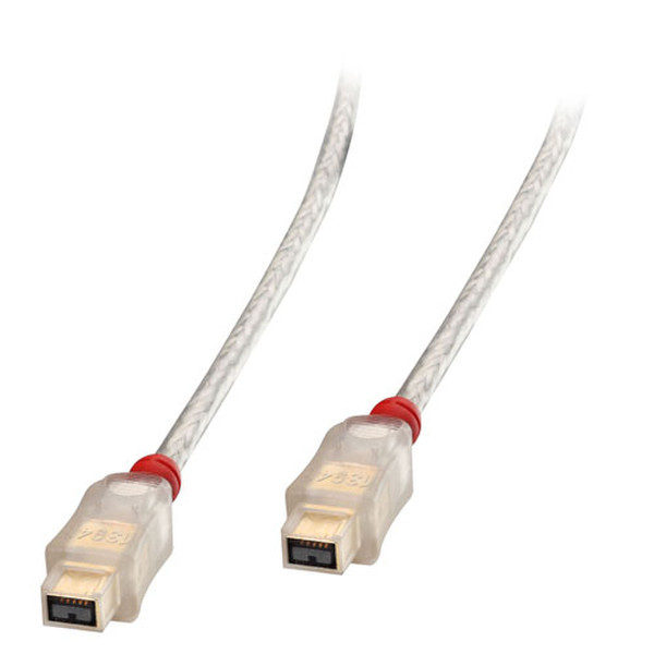 Lindy 15m FireWire 800 15м Прозрачный FireWire кабель