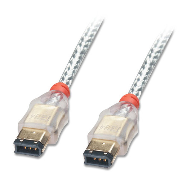 Lindy 25m Firewire 400 25m Transparent firewire cable