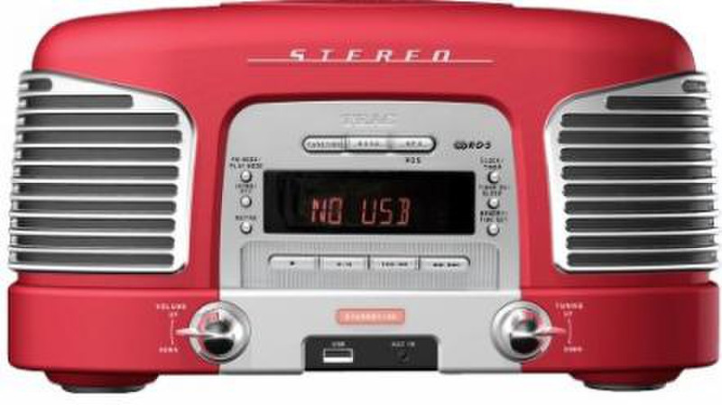 TEAC SL-D920 20W Red CD radio