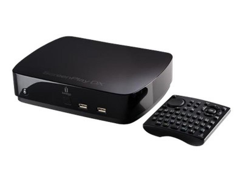 Iomega ScreenPlay DX 2TB 2048GB Wi-Fi Black digital media player