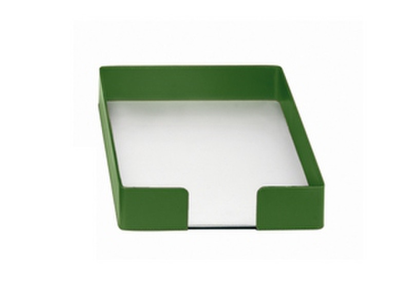 Nava FLATDOC Aluminium,Leather Green desk tray