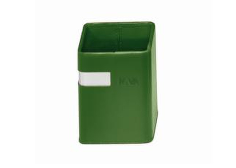 Nava FLATPEN Aluminium,Leather Green desk tray