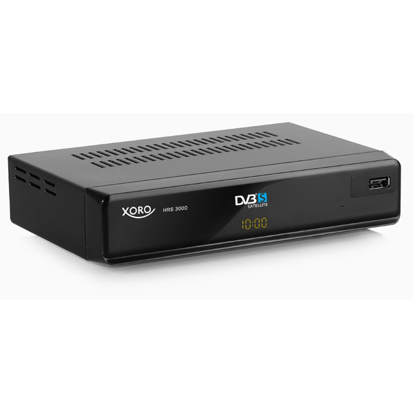 Xoro HRS 3000 Black TV set-top box