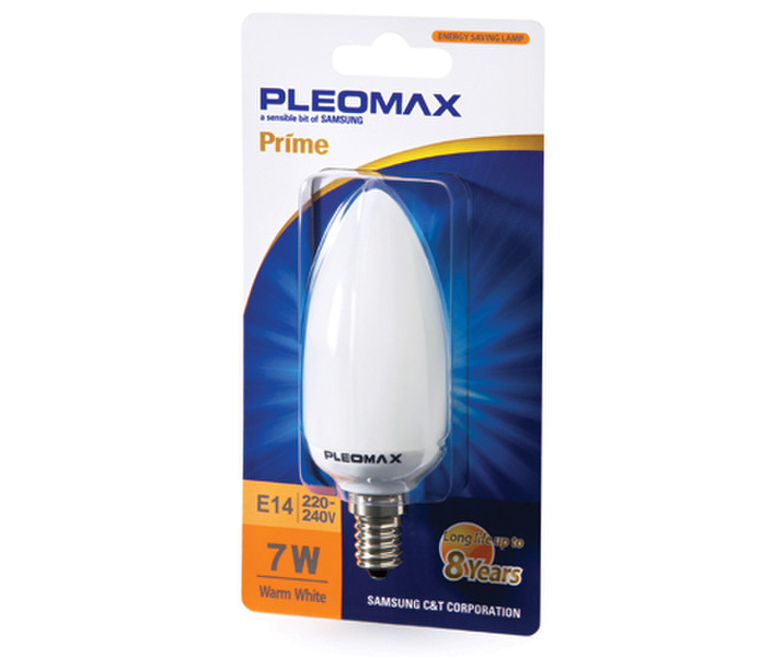 Samsung Pleomax E14, 7W - T2 7W A