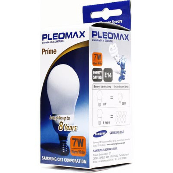 Deltaco Pleomax Prime E14, 7W - T3 7Вт E14