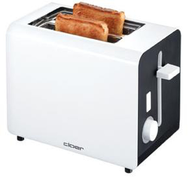 Cloer 3511 2slice(s) 825W White toaster