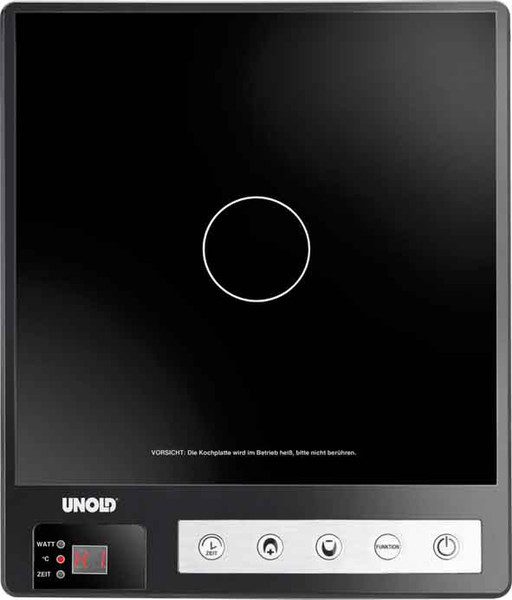 Unold 58215 Tabletop Electric induction Black hob
