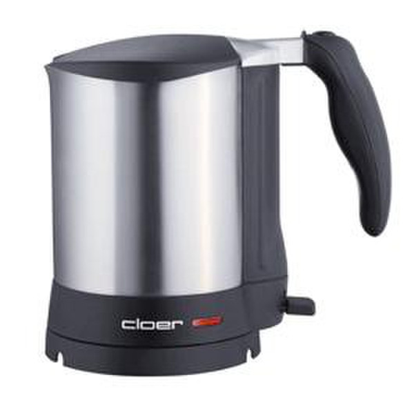 Cloer 8000 1.5L Black,Stainless steel 1800W electrical kettle