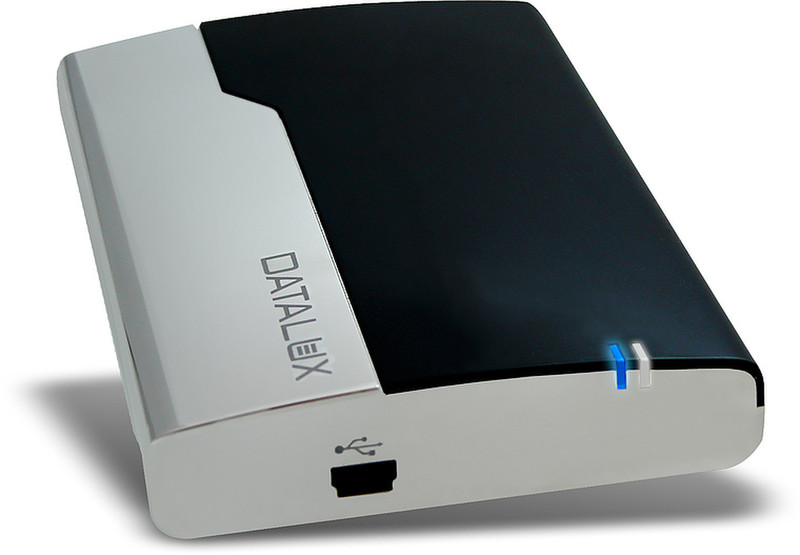 Datalux DLX-HP25160 160ГБ Черный, Cеребряный внешний жесткий диск