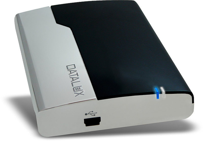Datalux DLX-HP25400 400ГБ Черный, Cеребряный внешний жесткий диск