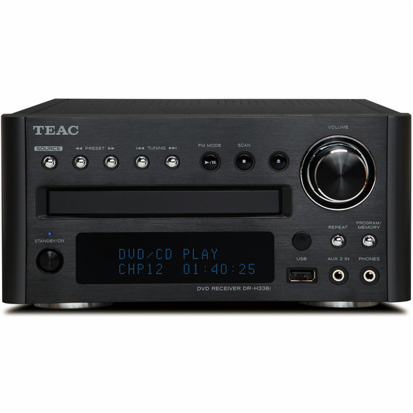 TEAC DR-H338i-B Black digital media player