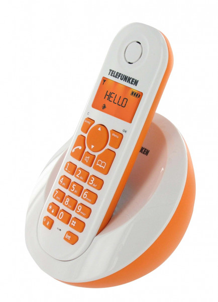 Telefunken TB 201 Peps DECT Идентификация абонента (Caller ID) Оранжевый