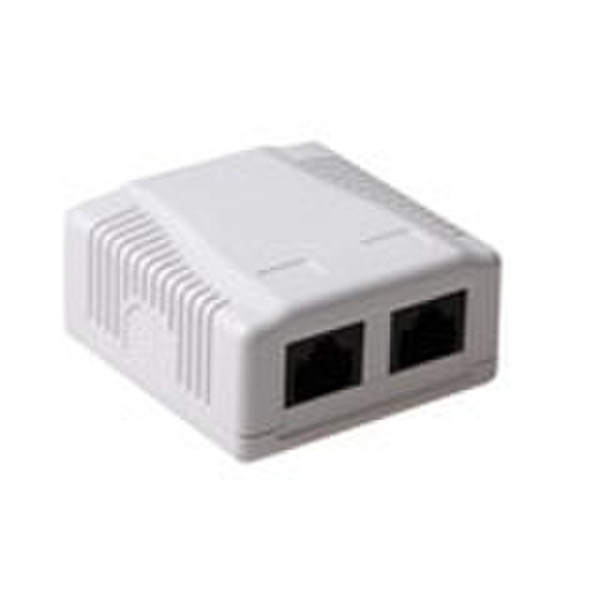 Advanced Cable Technology Surface mounted box unshielded 2 ports