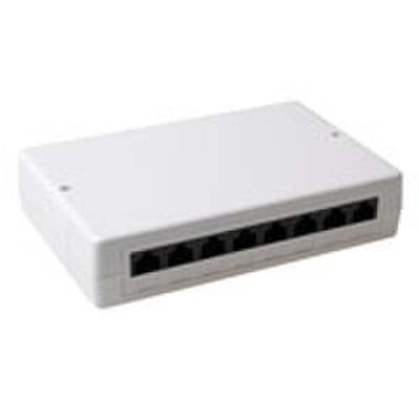 Advanced Cable Technology Surface mounted box unshielded 8 ports