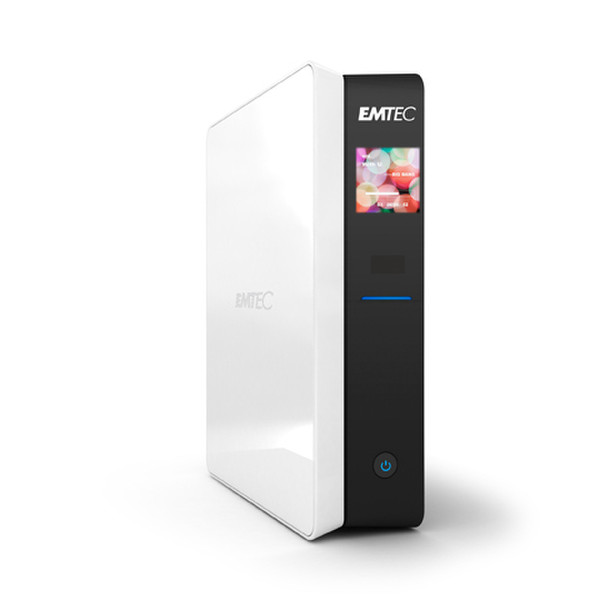 Emtec Movie Cube S800 Weiß Digitaler Mediaplayer