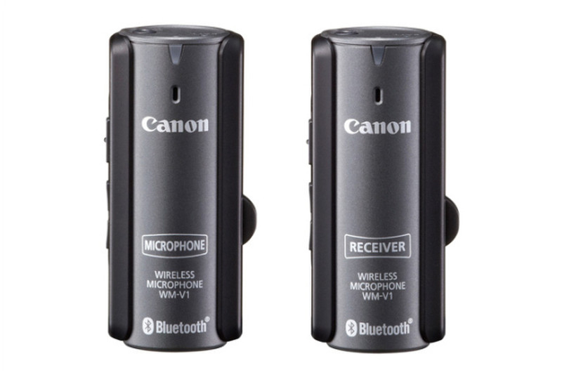 Canon WM-V1 Digital camcorder microphone Kabellos Schwarz