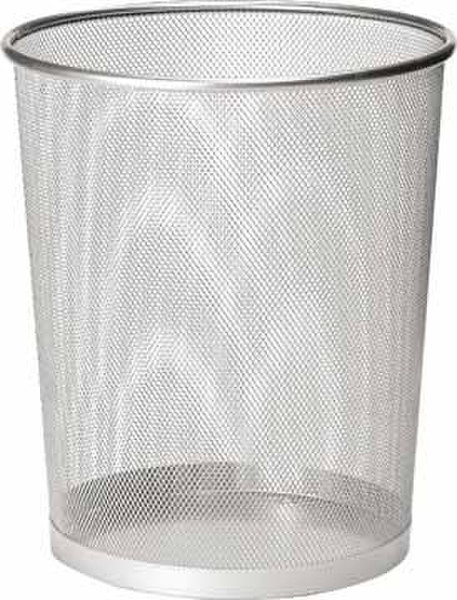 Rombouts 288021 30L Silver waste basket