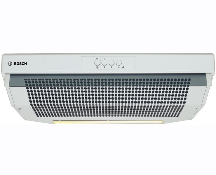 Bosch DHU632D Semi built-in (pull out) 190m³/h White cooker hood