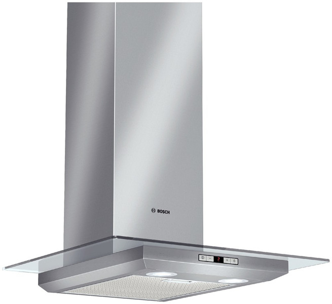 Bosch DWA06E850 Wall-mounted 520m³/h Stainless steel,Transparent cooker hood