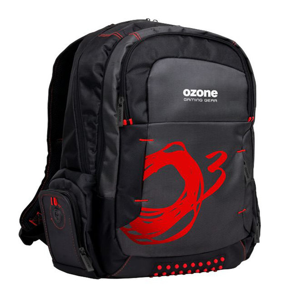Ozone Gaming Backpack 16Zoll Rucksack Schwarz
