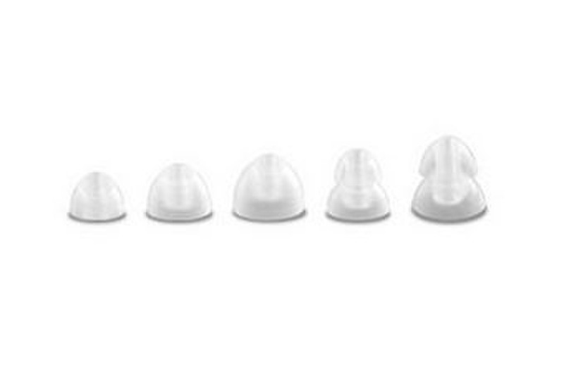 Klipsch Medium Ear Tips Silikon Transparent 4Stück(e) Kopfhörerkissen