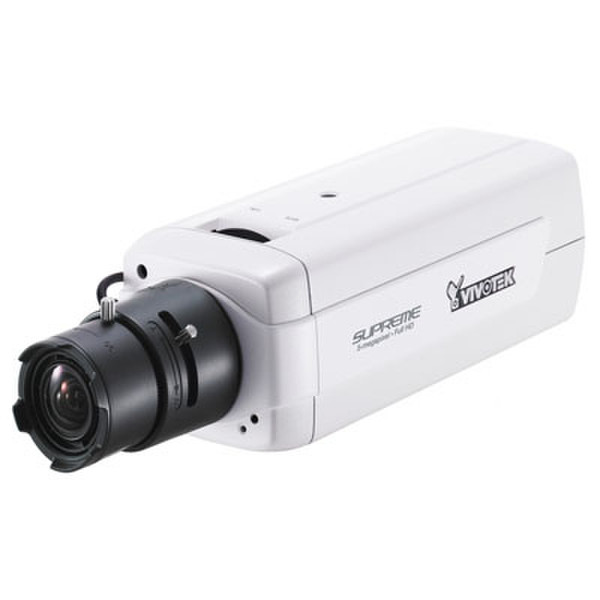VIVOTEK IP8162 В помещении и на открытом воздухе Пуля Белый камера видеонаблюдения