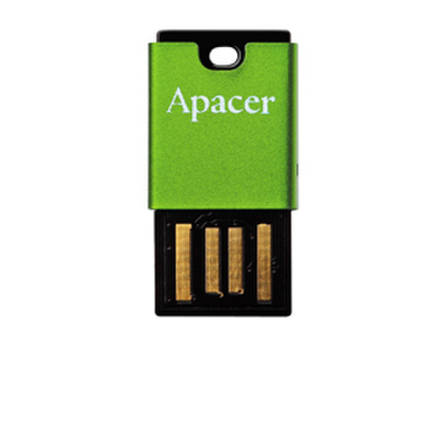 Apacer AM101 USB 2.0 Зеленый устройство для чтения карт флэш-памяти