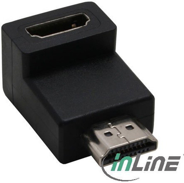 InLine 17600A 19-p HDMI 19-p HDMI Schwarz Kabelschnittstellen-/adapter