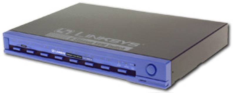 Linksys ProConnect 8-Station CPU Switch Tastatur/Video/Maus (KVM)-Switch