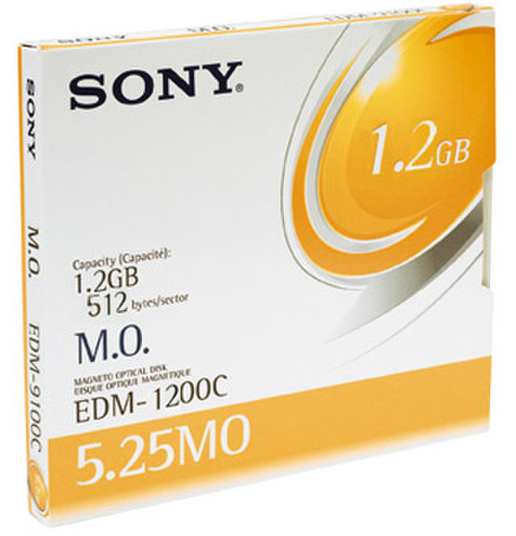 Sony 5.25” Magneto-Optical Disc of 1,193MB