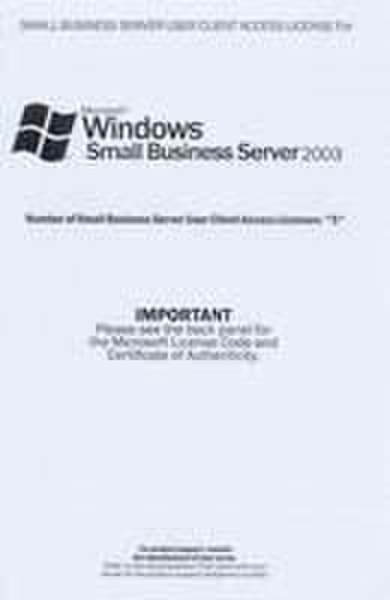 Microsoft OEM WIN SBS CAL 2003