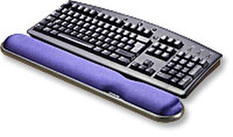 Kensington Гелевая регулируемая по высоте клавиатурная подставка для кистей рук, цвет синий