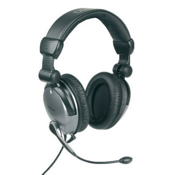 Sharkoon COSMIC 5.1 Binaural Verkabelt Schwarz, Silber Mobiles Headset