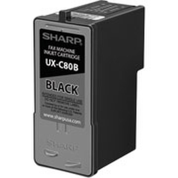 Sharp UX-C80B Черный струйный картридж