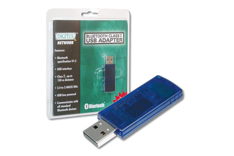 Digitus Bluetooth to USB Adapter 3Мбит/с сетевая карта