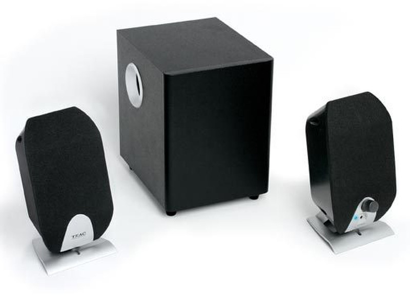 TEAC X-30 2.1 Subwoofer Speaker System Schwarz Lautsprecher