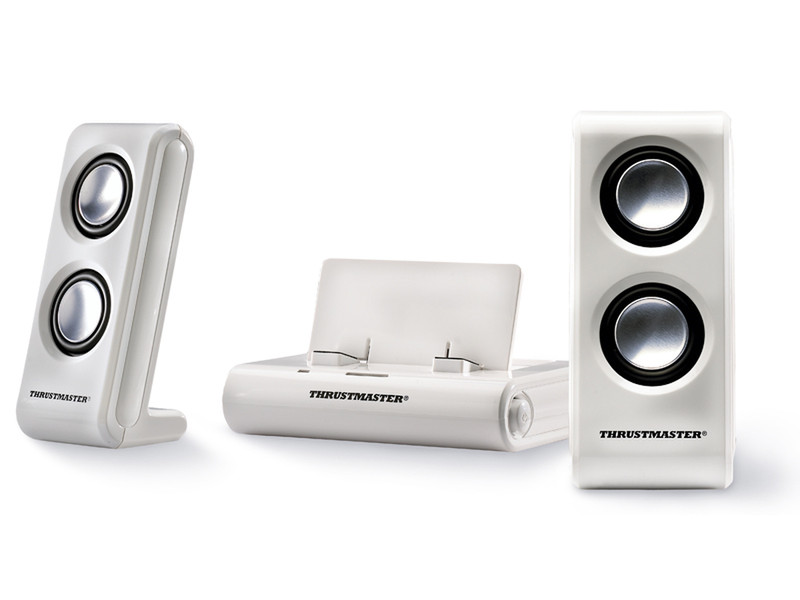 Thrustmaster 2 in 1 Sound System White Edition for PSP™ акустика