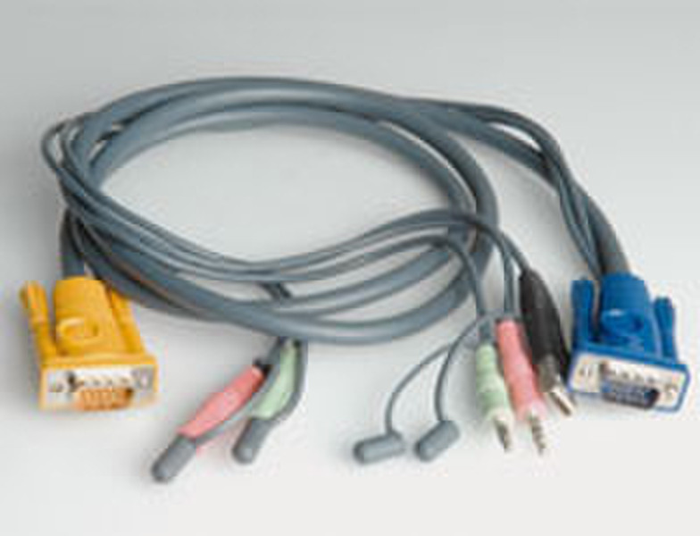 ROLINE KVM Cable Switch-PC (USB), 1.2m 1.2м кабель клавиатуры / видео / мыши