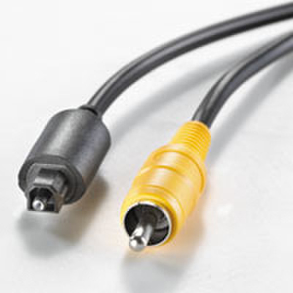 ROLINE AV Cable RCA+Toslink ST/ST, 1m 1м TOSLINK RCA + TOSLINK Черный