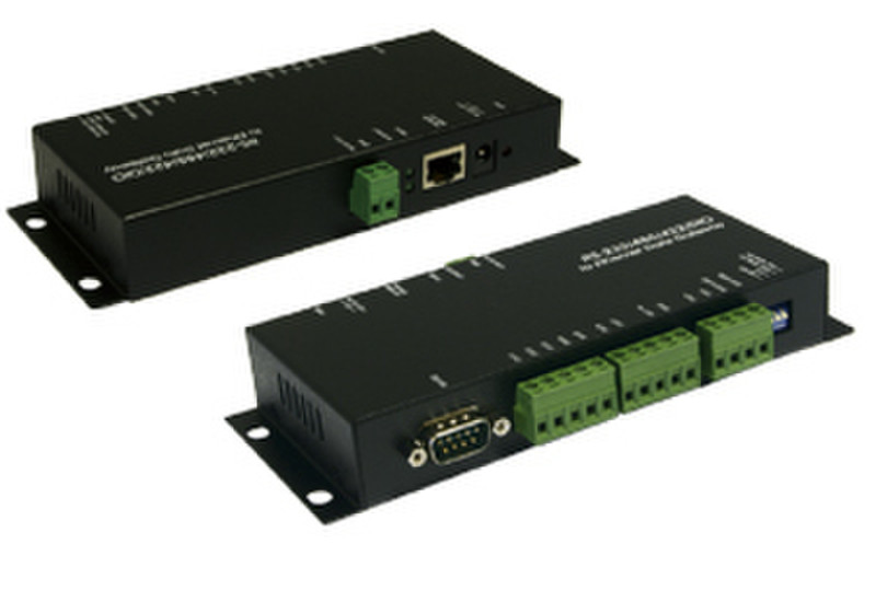 EXSYS EX-6010 - RS-232/422/485/DIO Ethernet Data Gateway Gateway/Controller