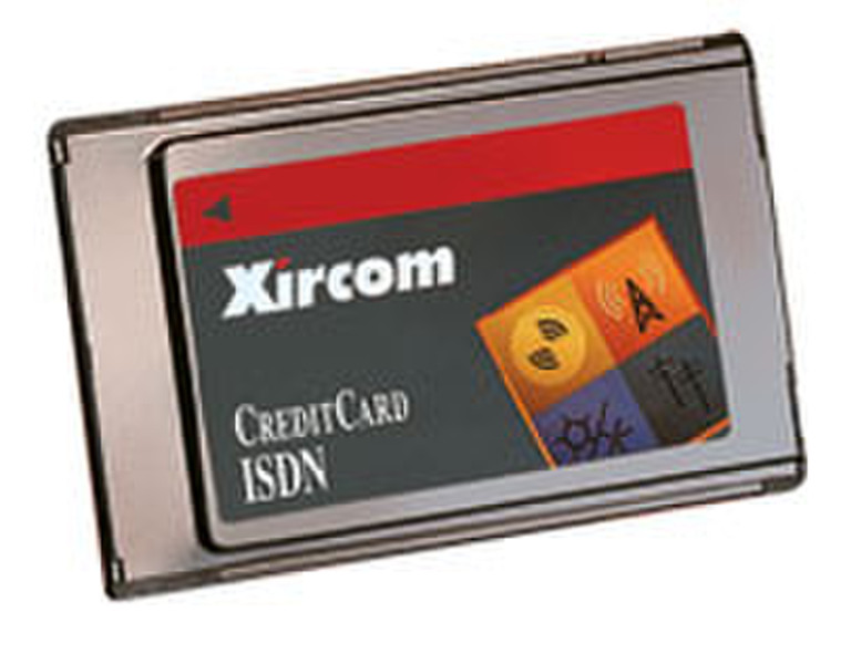 Xircom ISDN PCMCIA met software en ISDN access device