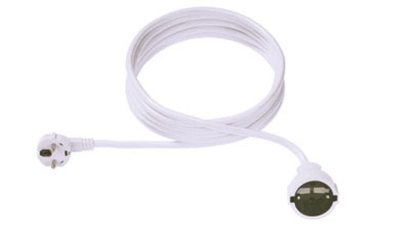 Bachmann Power cable, 5m 5m White power cable